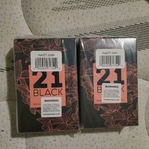 Rue 21 - 21 Black Perfume 1.7 oz *NEW*
